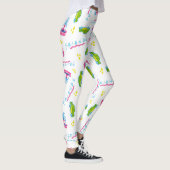 FRIENDS™ Taxi and Water Fountain Pattern Leggings (Rechts)
