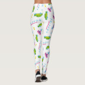 FRIENDS™ Taxi and Water Fountain Pattern Leggings (Achterkant)