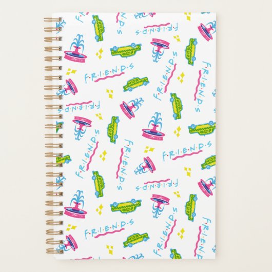 FRIENDS™ Taxi and Water Fountain Pattern Planner (Voorkant)