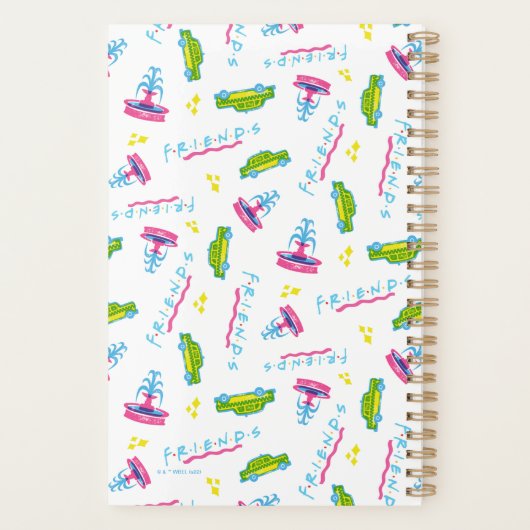 FRIENDS™ Taxi and Water Fountain Pattern Planner (Achterkant)