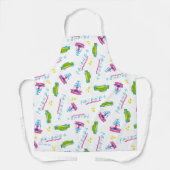 FRIENDS™ Taxi and Water Fountain Pattern Schort (Voorkant)