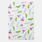 FRIENDS™ Taxi and Water Fountain Pattern Theedoek (Verticaal)