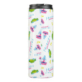 FRIENDS™ Taxi and Water Fountain Pattern Thermosbeker (Achterkant)