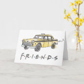 FRIENDS™ | Taxi Cab Kaart (Gele Bloem)