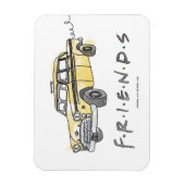 FRIENDS™ | Taxi Cab Magneet (Verticaal)