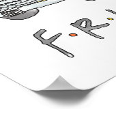 FRIENDS™ | Taxi Cab Poster (Hoek)