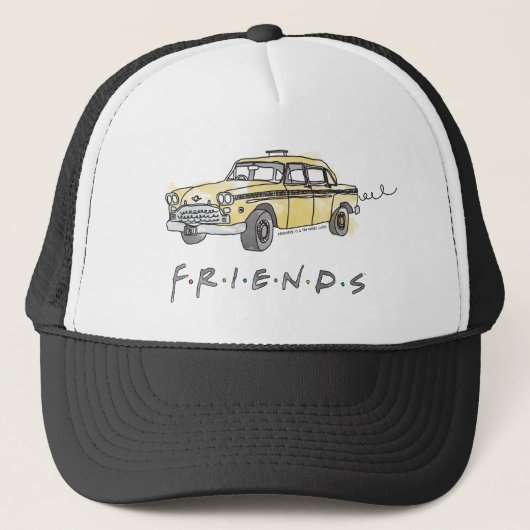 FRIENDS™ | Taxi Cab Trucker Pet (Voorkant)
