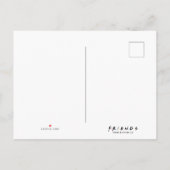 FRIENDS™ | Taxi Cab Uitnodiging Briefkaart (Achterkant)