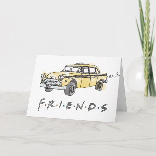 FRIENDS™ | Taxi Kaart (Voorkant)