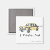 FRIENDS™ | Taxi Magneet (Voorkant / Achterkant)