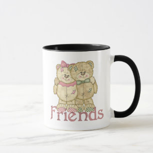 Friends Teddy Bear Pair - Originele kleuren Mok
