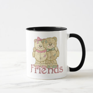 Friends Teddy Bear Pair - Originele kleuren Mok