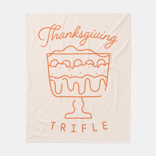 FRIENDS™ | Thanksgiving Trifle Fleece Deken (Voorkant)