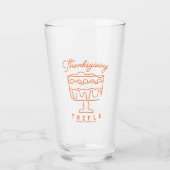 FRIENDS™ | Thanksgiving Trifle Glas (Voorkant)