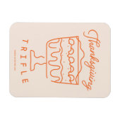 FRIENDS™ | Thanksgiving Trifle Magneet (Horizontaal)