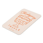 FRIENDS™ | Thanksgiving Trifle Magneet (Linkerzijde)