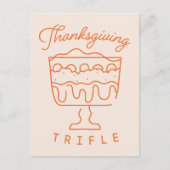 FRIENDS™ | Thanksgiving Trifle Uitnodiging Briefkaart (Voorkant)