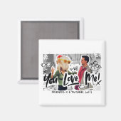 FRIENDS™ | Thanksgiving Turkije Hoofd Monica Magneet (Voorkant / Achterkant)