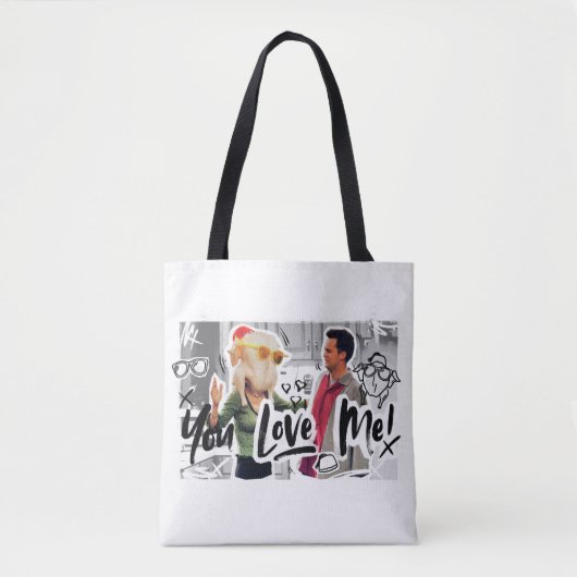 FRIENDS™ | Thanksgiving Turkije Hoofd Monica Tote Bag (Voorkant)