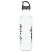 FRIENDS™ | Thanksgiving Turkije Hoofd Monica Waterfles (Achterkant)