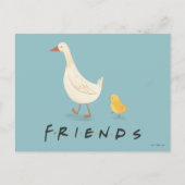 FRIENDS™ | The Chick and the Duck Briefkaart (Voorkant)