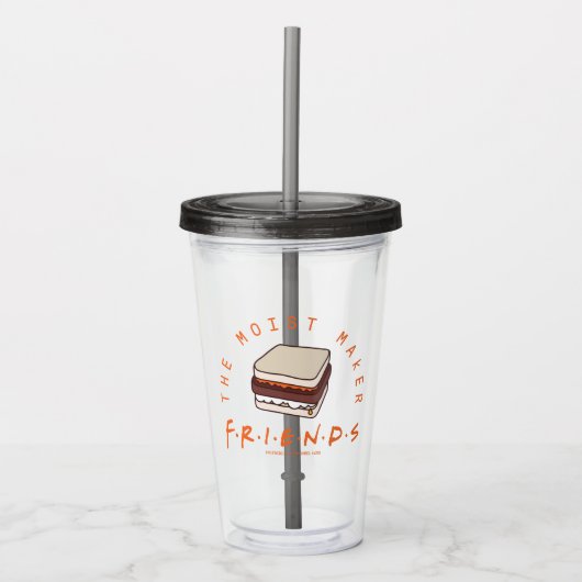 FRIENDS™ | The Moist Maker Acryl Drinkbeker (Voorkant)