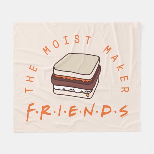 FRIENDS™ | The Moist Maker Fleece Deken (Voorkant (Horizontaal))