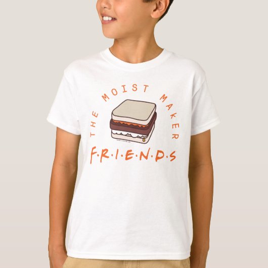 FRIENDS™ | The Moist Maker T-shirt (Voorkant)