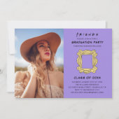 FRIENDS™ The One met de Graduation Party - Foto Kaart (Voorkant)