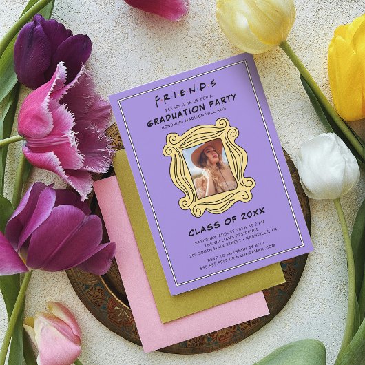 FRIENDS™ The One met de Graduation Party - Foto Kaart