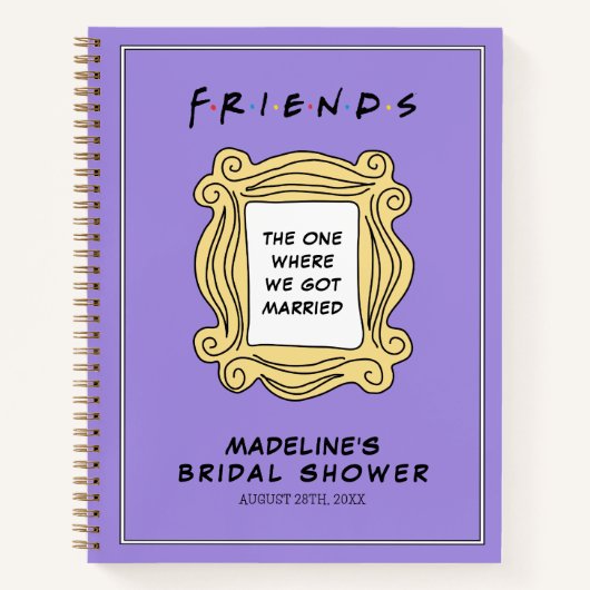 FRIENDS™ | The One Where We Got Married Notitieboek (Voorkant)