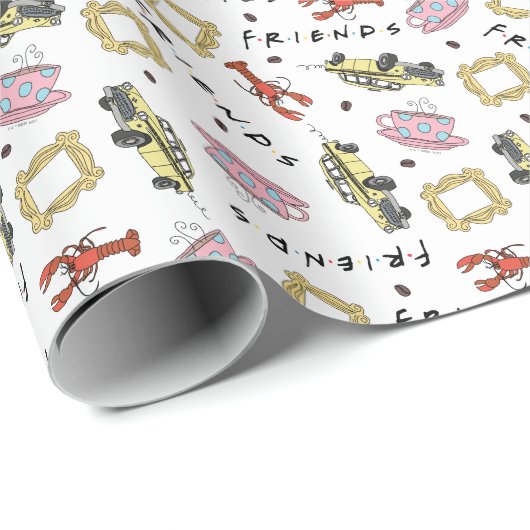 FRIENDS™ | The One with the Birthday Cadeaupapier (Rol Hoek)