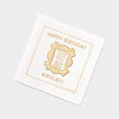 FRIENDS™ | The One with the Birthday Folie Servetten (Links)