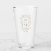 FRIENDS™ | The One with the Birthday Glas (Achterkant)