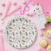 FRIENDS™ | The One with the Birthday Papieren Bordje (Feest)