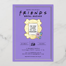 FRIENDS™ | The One With the Bridal Shower Folie Uitnodiging