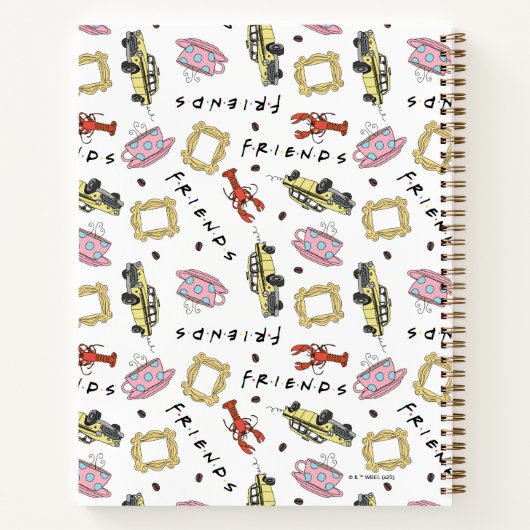 FRIENDS™ | The One With The Bridal Shower Notitieboek (Achterkant)