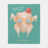 FRIENDS™ | The One with the Turkey Fleece Deken (Voorkant)