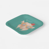 FRIENDS™ | The One with the Turkey Papieren Bordje (Gebogen)