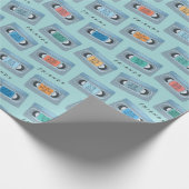 FRIENDS™ | The One With Video Tape Pattern Cadeaupapier (Hoek)