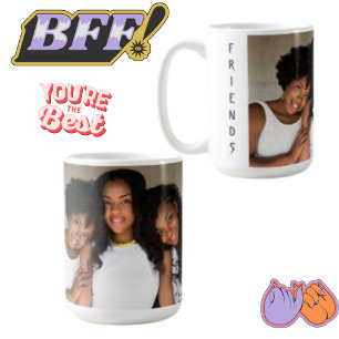 Friends Together Foto's Moderne koffie Mok