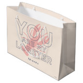 FRIENDS™ | U bent mijn lobster Groot Cadeauzakje (Achterkant Gekanteld)