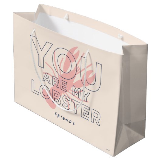 FRIENDS™ | U bent mijn lobster Groot Cadeauzakje (Achterkant Gekanteld)