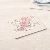 FRIENDS™ | U bent mijn lobster Kartonnen Onderzetters (Schuin)