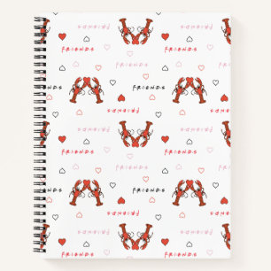 FRIENDS™ U bent mijn Lobster Pattern Notitieboek