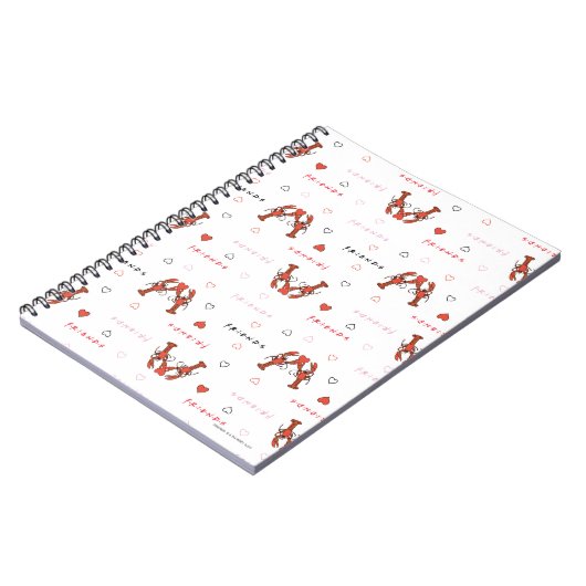 FRIENDS™ | U bent mijn Lobster Pattern Notitieboek (Linkerzijde)