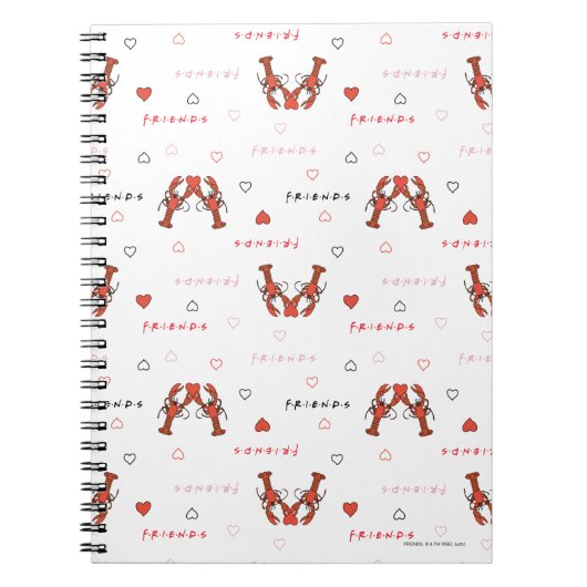 FRIENDS™ | U bent mijn Lobster Pattern Notitieboek (Voorkant)