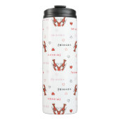 FRIENDS™ | U bent mijn Lobster Pattern Thermosbeker (Voorkant)