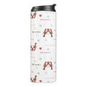 FRIENDS™ | U bent mijn Lobster Pattern Thermosbeker (Gedraaid links)