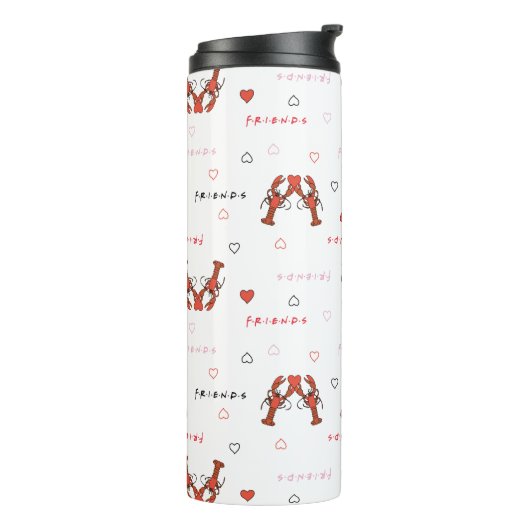 FRIENDS™ | U bent mijn Lobster Pattern Thermosbeker (Gedraaid links)